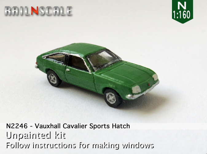 [RAIL N SCALE] Opel Manta et Vauxhall Cavalier Sports Hatch An2246a