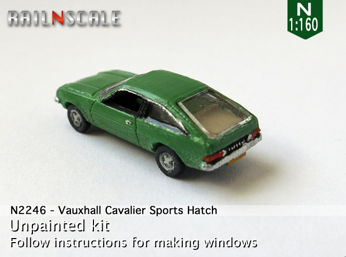 [RAIL N SCALE] Opel Manta et Vauxhall Cavalier Sports Hatch An2246b