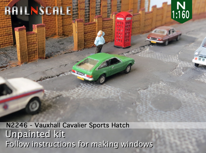 [RAIL N SCALE] Opel Manta et Vauxhall Cavalier Sports Hatch An2246d