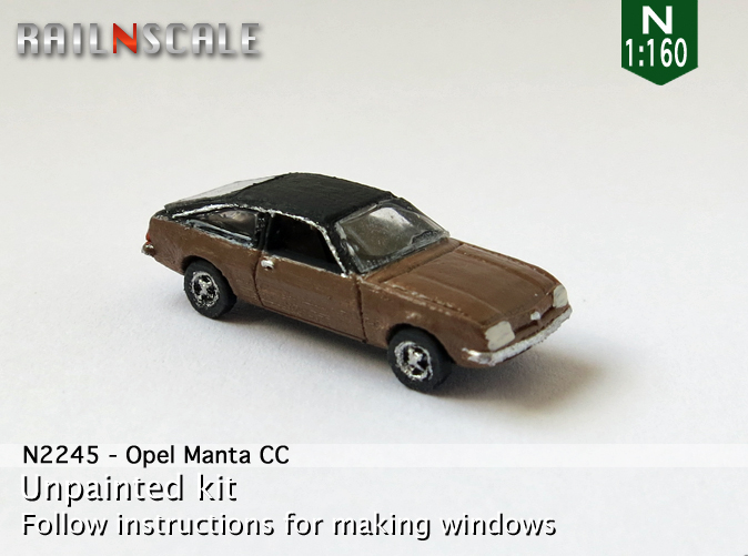 [RAIL N SCALE] Opel Manta et Vauxhall Cavalier Sports Hatch An2245a