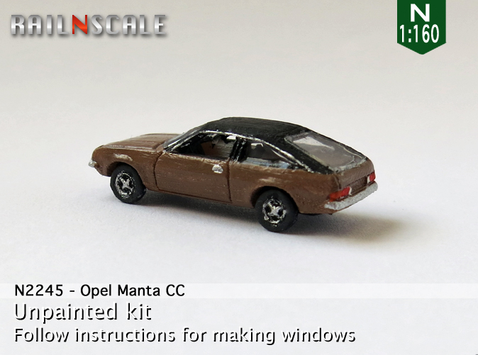 [RAIL N SCALE] Opel Manta et Vauxhall Cavalier Sports Hatch An2245b