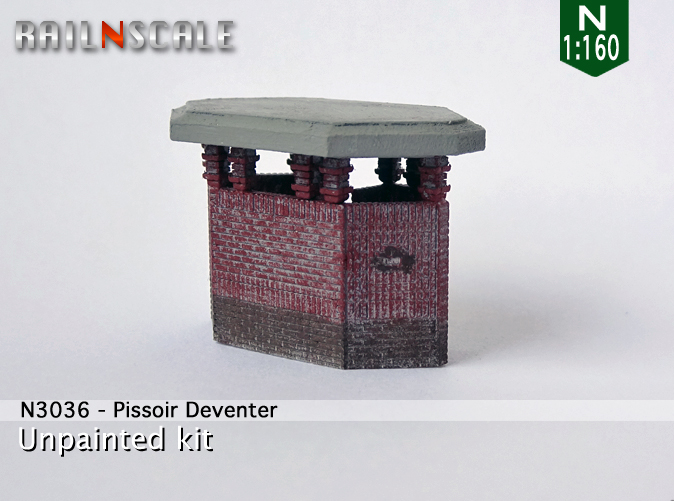[RAIL N SCALE] Pissoir "Deventer" 0n3036d
