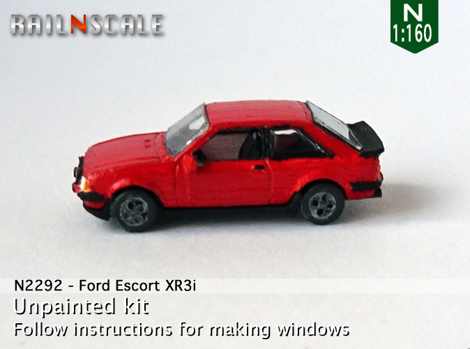 [RAIL N SCALE] Ford Escort Mk3 0n2292c