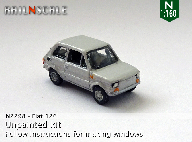 [RAIL N SCALE] Fiat 126 0n2298a