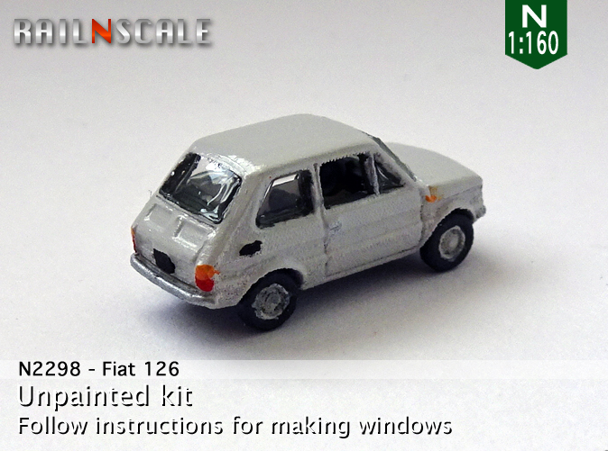 [RAIL N SCALE] Fiat 126 0n2298b
