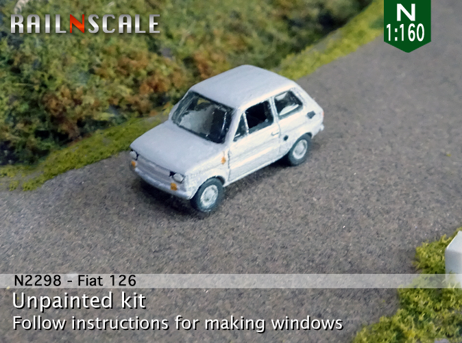 [RAIL N SCALE] Fiat 126 0n2298e