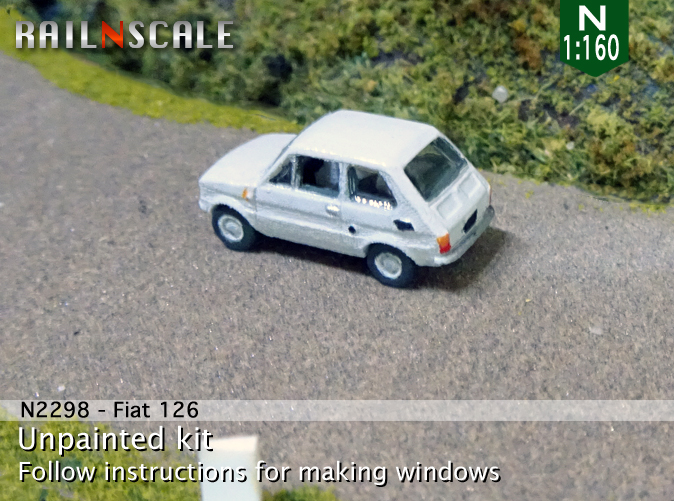 [RAIL N SCALE] Fiat 126 0n2298f