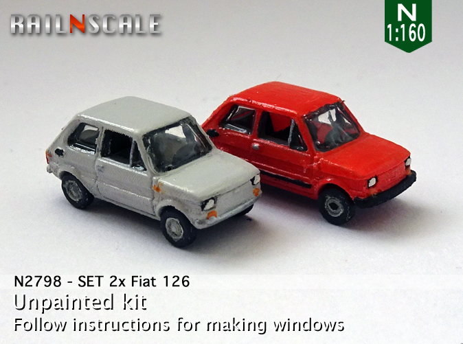 [RAIL N SCALE] Fiat 126 0n2798a