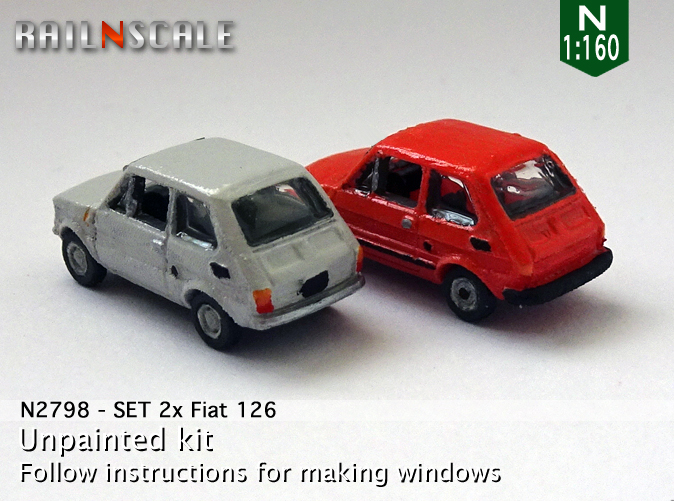 [RAIL N SCALE] Fiat 126 0n2798b