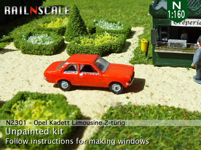 [RAIL N SCALE] Opel Kadett C 0n2301d