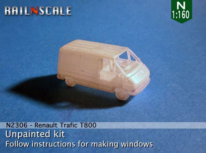 [RAIL N SCALE] Renault Trafic 0n2306x