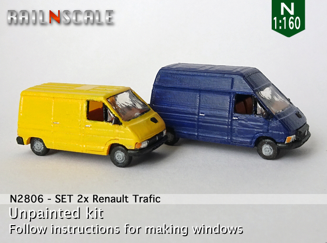 [RAIL N SCALE] Renault Trafic 0n2806b