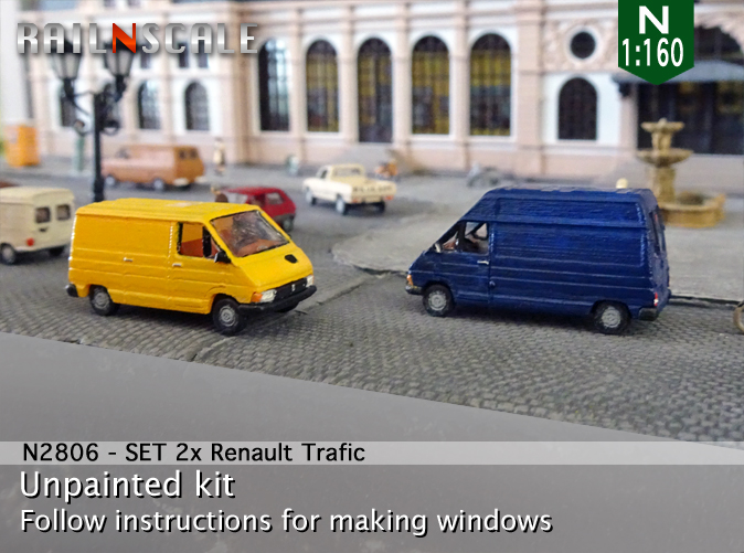 [RAIL N SCALE] Renault Trafic 0n2806n