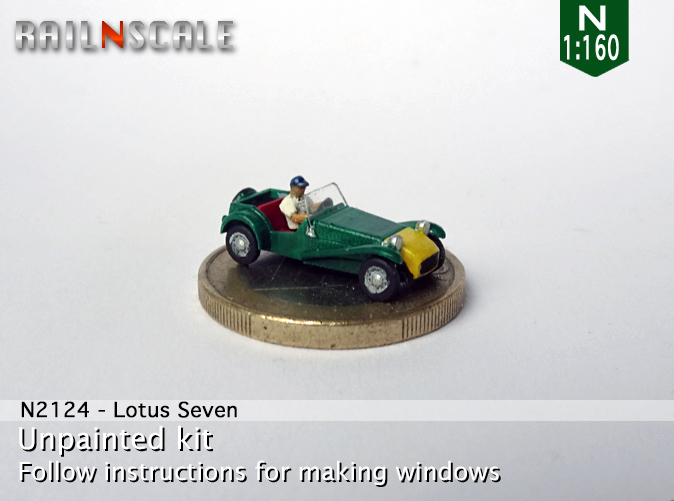 [RAILNSCALE] Lotus Seven 0n2124d