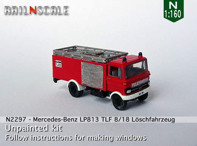 [RAILNSCALE] Mercedes-Benz Camions de pompiers 0n2297a