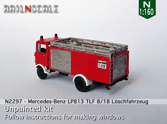 [RAILNSCALE] Mercedes-Benz Camions de pompiers 0n2297b