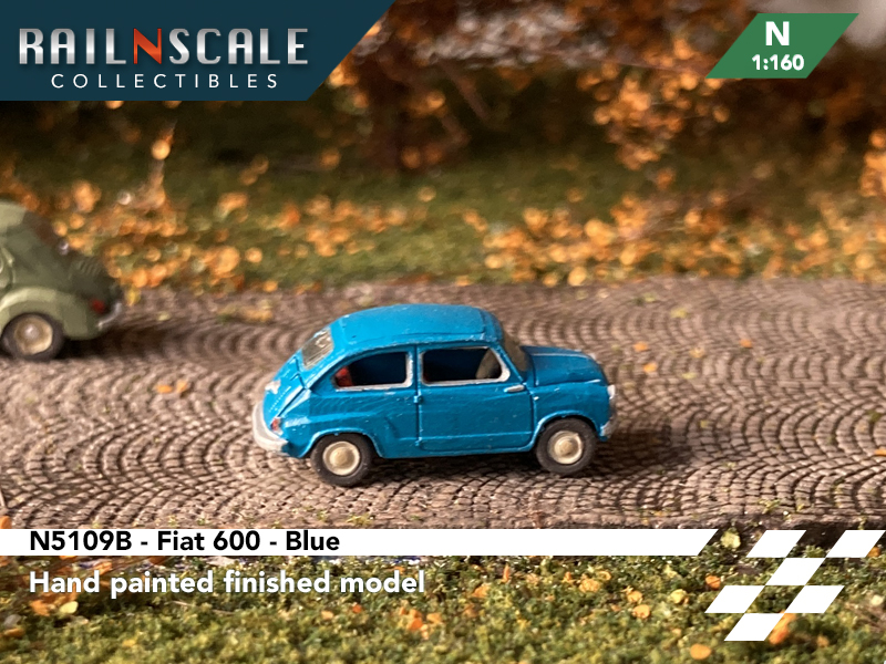 [RAILNSCALE] Collectibles - Fiat 600 0n5109b13