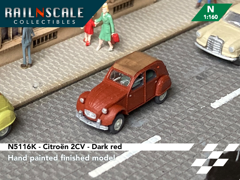 [RAILNSCALE] Collectibles - Citroën 2CV 0n5116k5