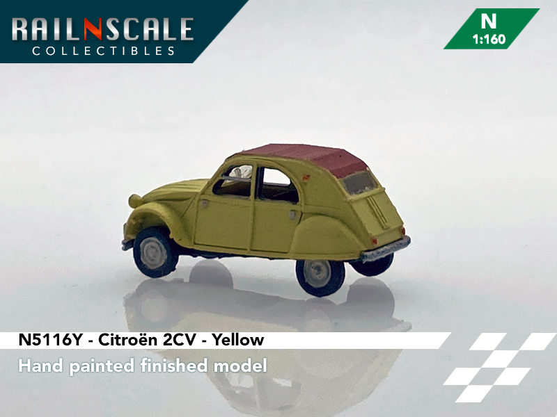 [RAILNSCALE] Collectibles - Citroën 2CV 0n5116y2