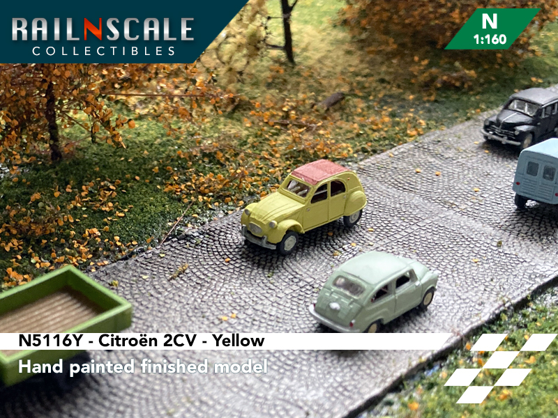 [RAILNSCALE] Collectibles - Citroën 2CV 0n5116y5