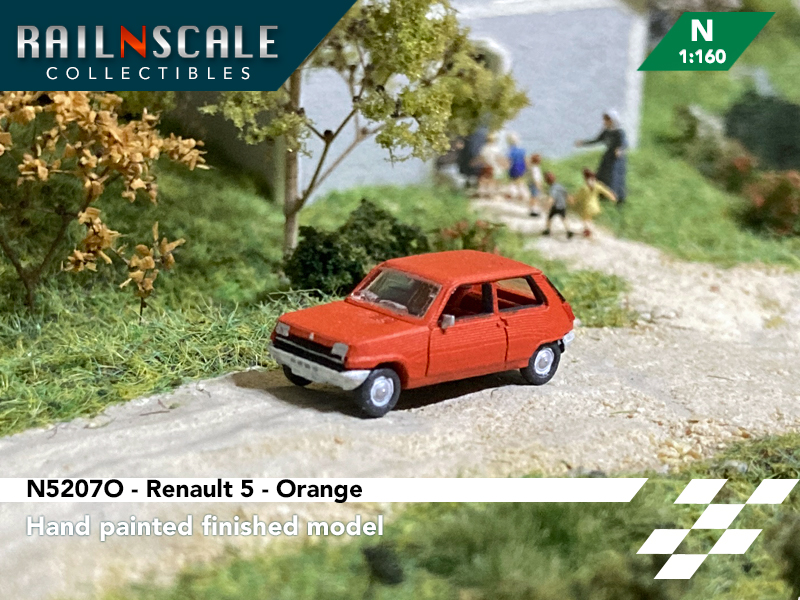 [RAILNSCALE] Collectibles - Renault 5 0n5207o3